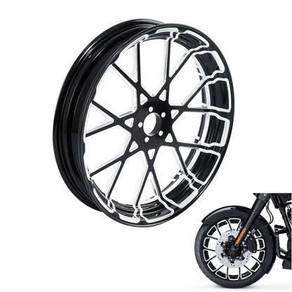 18" CNC Front Wheel Rim Hub for Harley Road King Glide (1997–2021)
