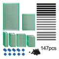 PCB Circuit Board Kit 147 Pieces for Electronic Prototyping