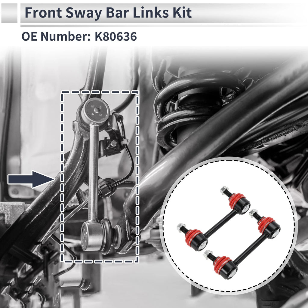 Front Stabilizer Bar Links Replacement for Chevrolet Colorado (2004–2012)