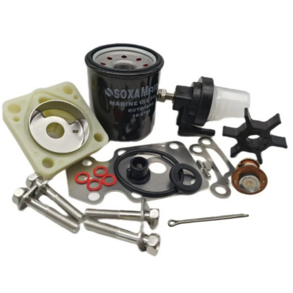 Maintenance Service Kit for Yamaha 15HP F15C Outboard (63V-44352-00, 66M-12411-01)