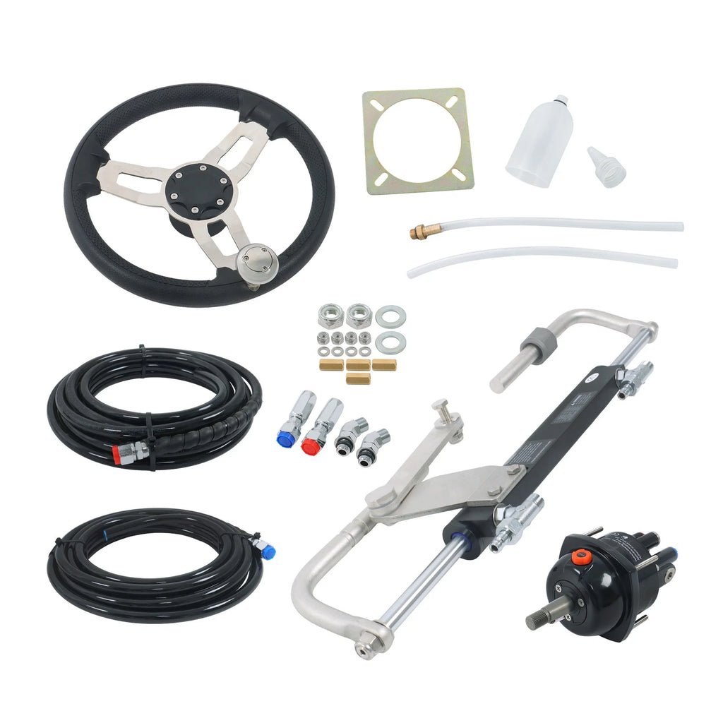 Hydraulic Outboard Steering System Kit for 90HP Boat (2010–2023)