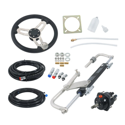 Hydraulic Outboard Steering System Kit for 90HP Boat (2010–2023)