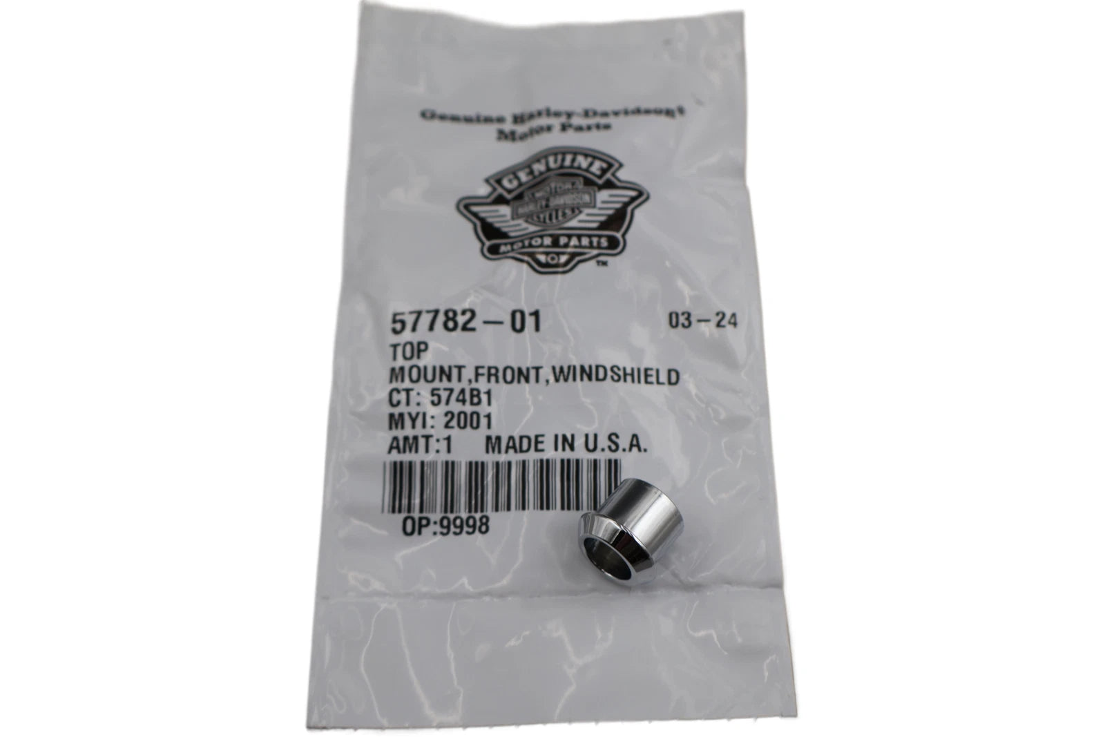 OEM Windshield Front Top Mount for Harley-Davidson VRSC V-Rod (2006)