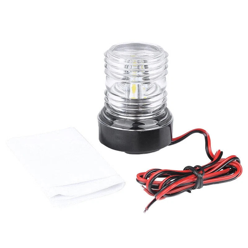 LED Anchor Navigation Light for Boat Yacht (All Round 360 Degree)