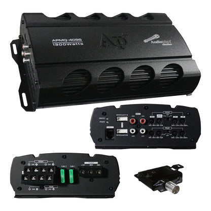 Audiopipe Mini 4 Channel Amplifier APMQ4095 (1300W MAX/500W RMS)