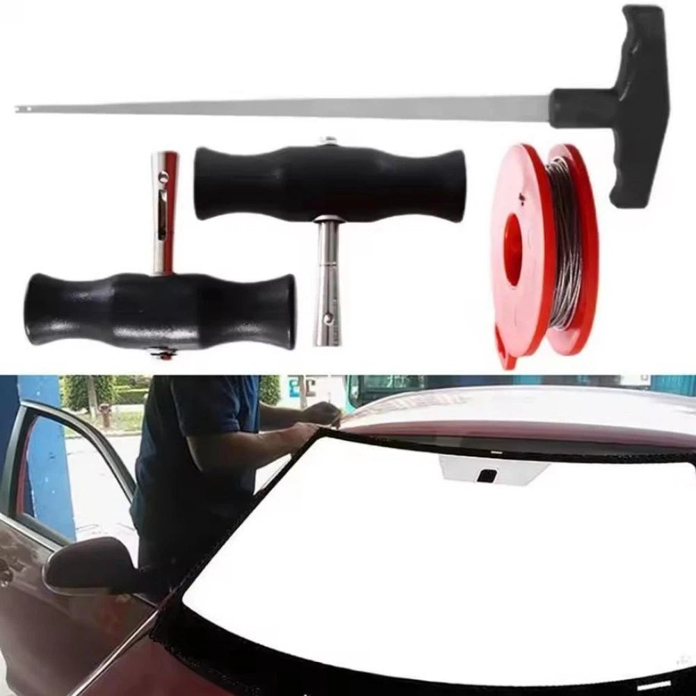 4-Piece Auto Glass Tool Kit for Auto Glass Replacement