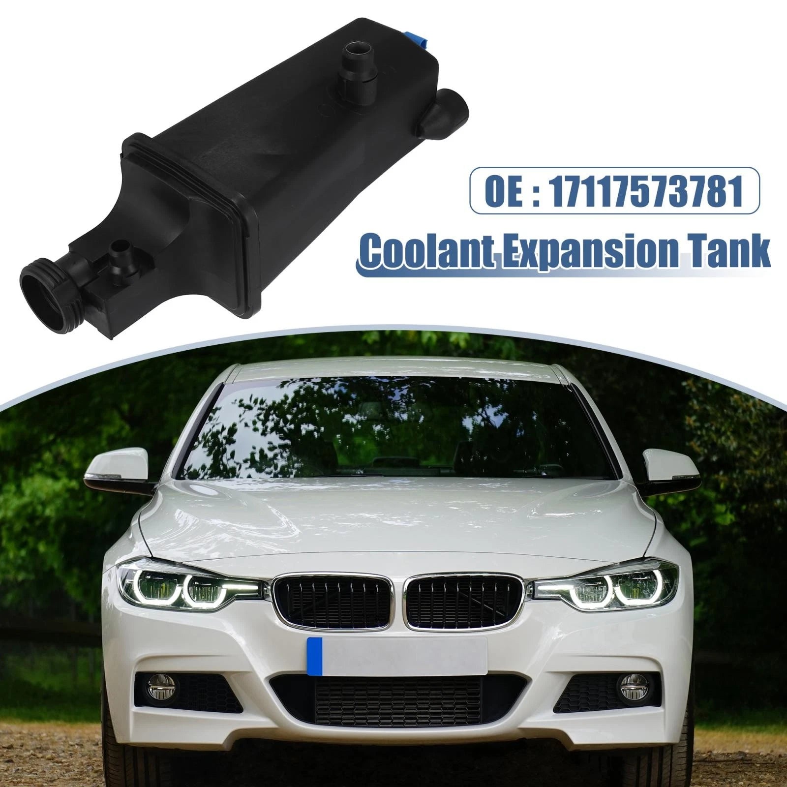 Coolant Reservoir Tank with Sensor for BMW X3 (2004–2008)
