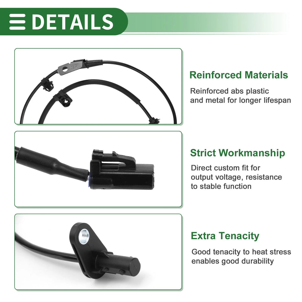 ABS Wheel Speed Sensor Replacement for Hyundai Sonata (2015–2019)