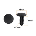 12Pcs Plastic Fir Tree Retainer Clips 19mm for Ford