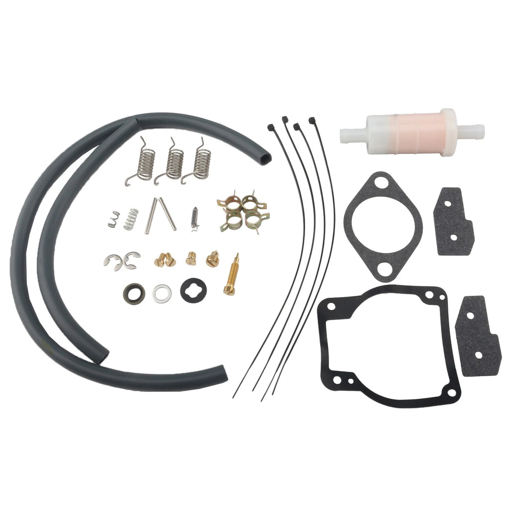 Outboard Carburetor Kit with Fuel Filter for Mercury Mariner (30-125 HP)