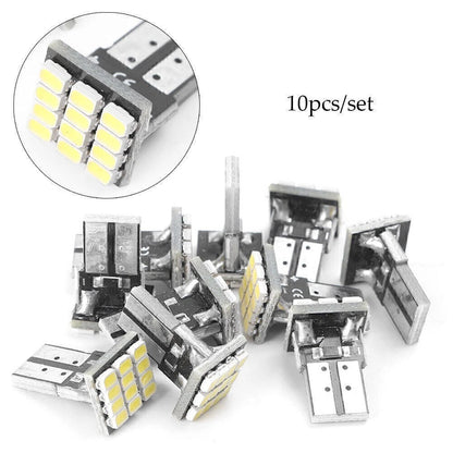 10x T10 1206 12 SMD LED Bulbs for Car Map Reading Light