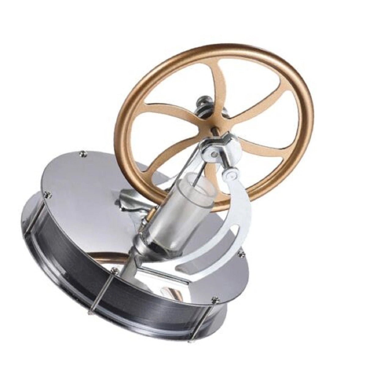 Low Temperature Stirling Engine DIY Kit for Educational Purposes