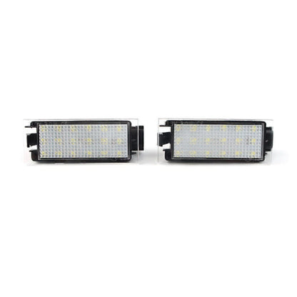 2X LED License Plate Light for Renault Twingo Clio Megane