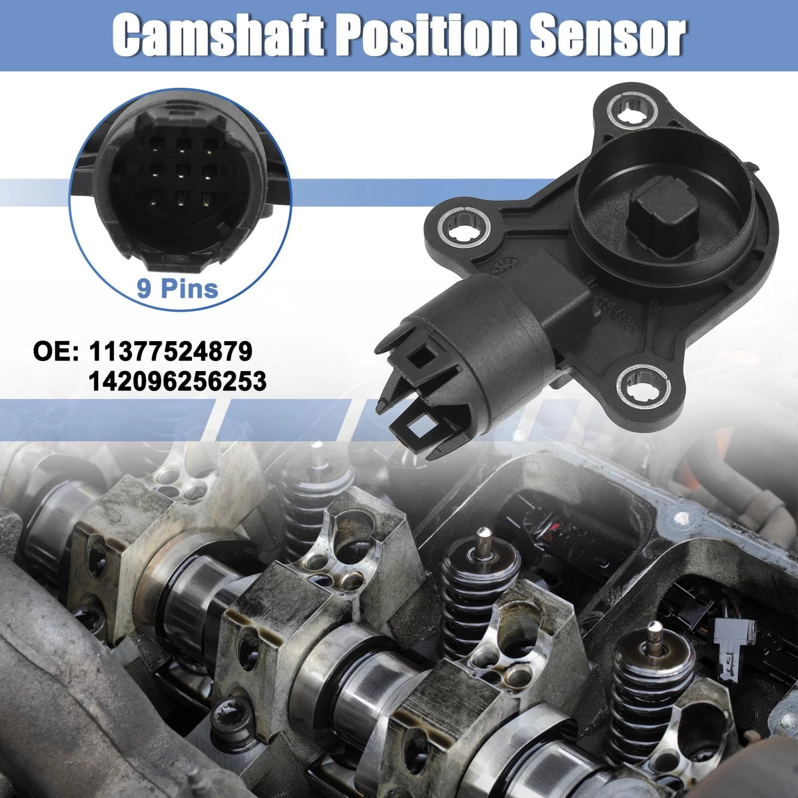 Variable Valve Timing VVT Eccentric Shaft Sensor Replacement for BMW (2006–2011)