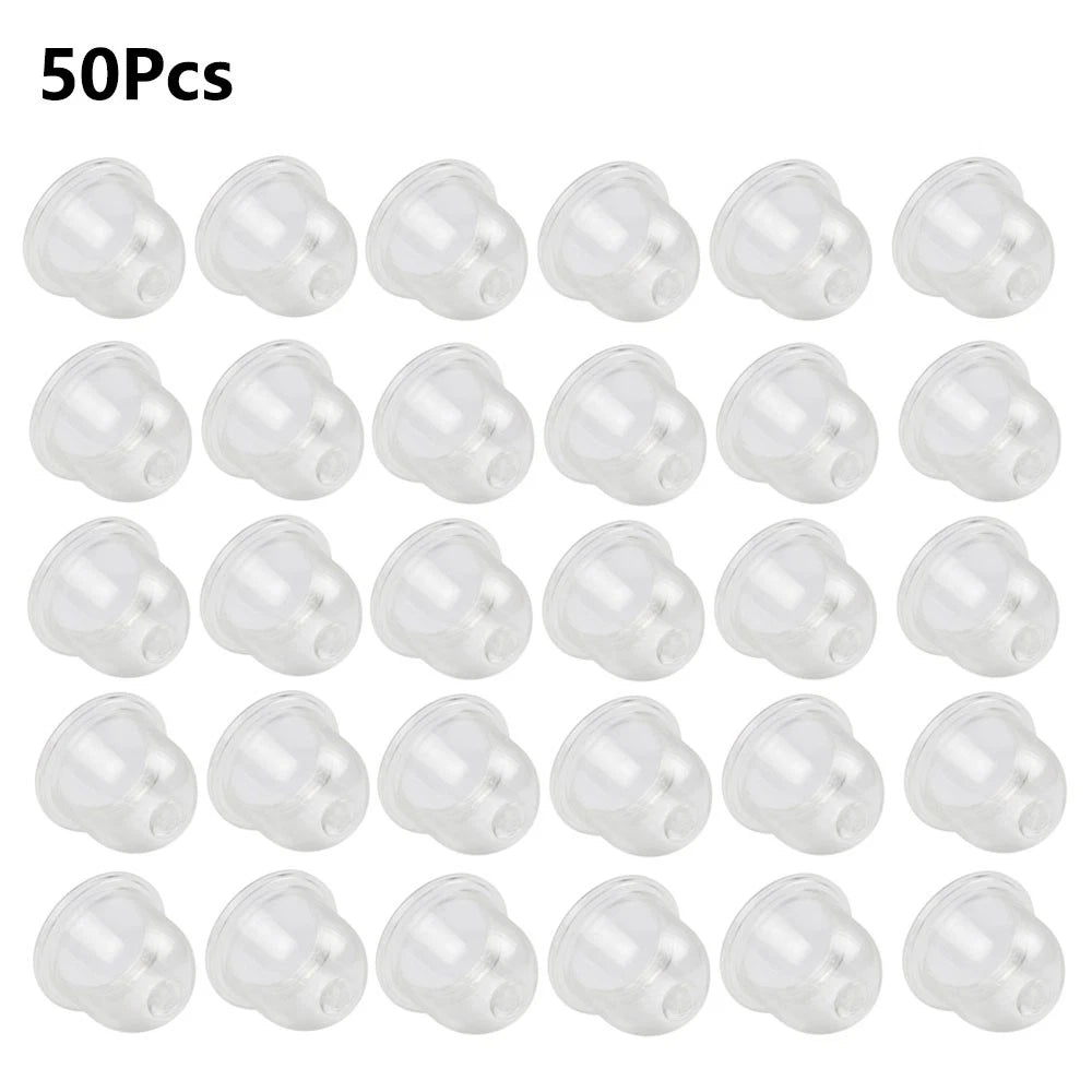 50Pcs Carburetor Primer Bulb for Homelite ECHO STIHL ZAMA (0057003 0057004)