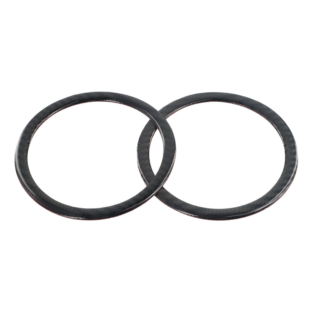 2X Loudspeaker Frame Trim for Car (Carbon Fiber)