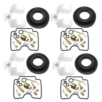 4X Carburetor Repair Kit Diaphragm Float for Suzuki GSX600F (1998–2006)