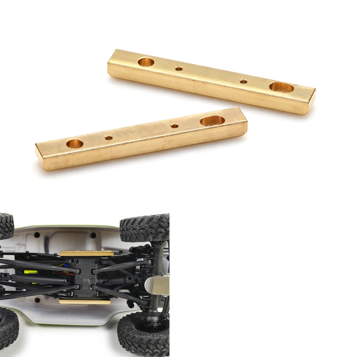 1 Pair Boulder Bars for Axial SCX24 (2020–2023) 90081 Upgrade