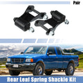 Rear Leaf Spring Shackle Kit Pair for GMC Sierra Chevy Silverado (2007–2019)