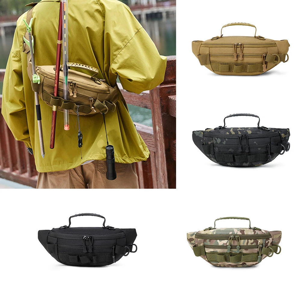 Tactical Waist Pack Pouch for Outdoor Camping Hiking (Universal Fit)