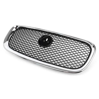 Front Upper Bumper Radiator Grille Grill Chrome for Jaguar XF (2012–2015)