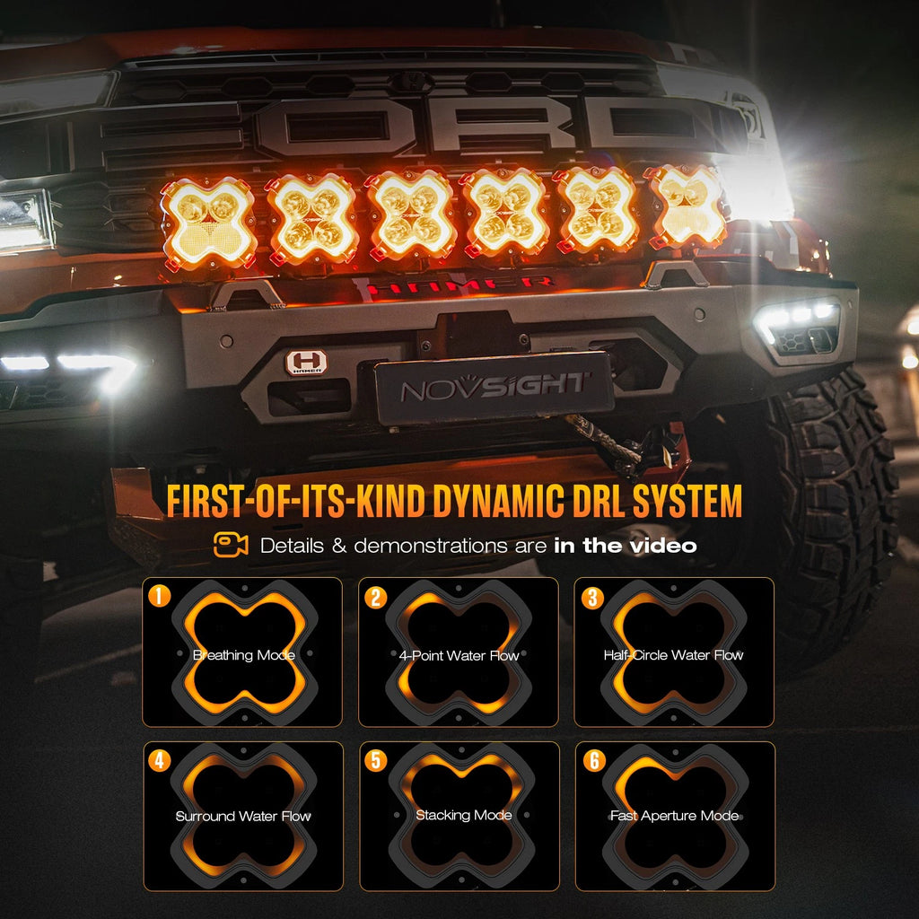 2X LED Light Bar Spot Pods for ATV (Offroad)