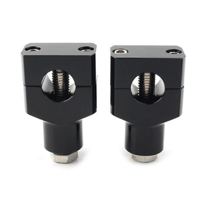 Handlebar Adapter Risers Clamp Mounts for Suzuki Yamaha (1")
