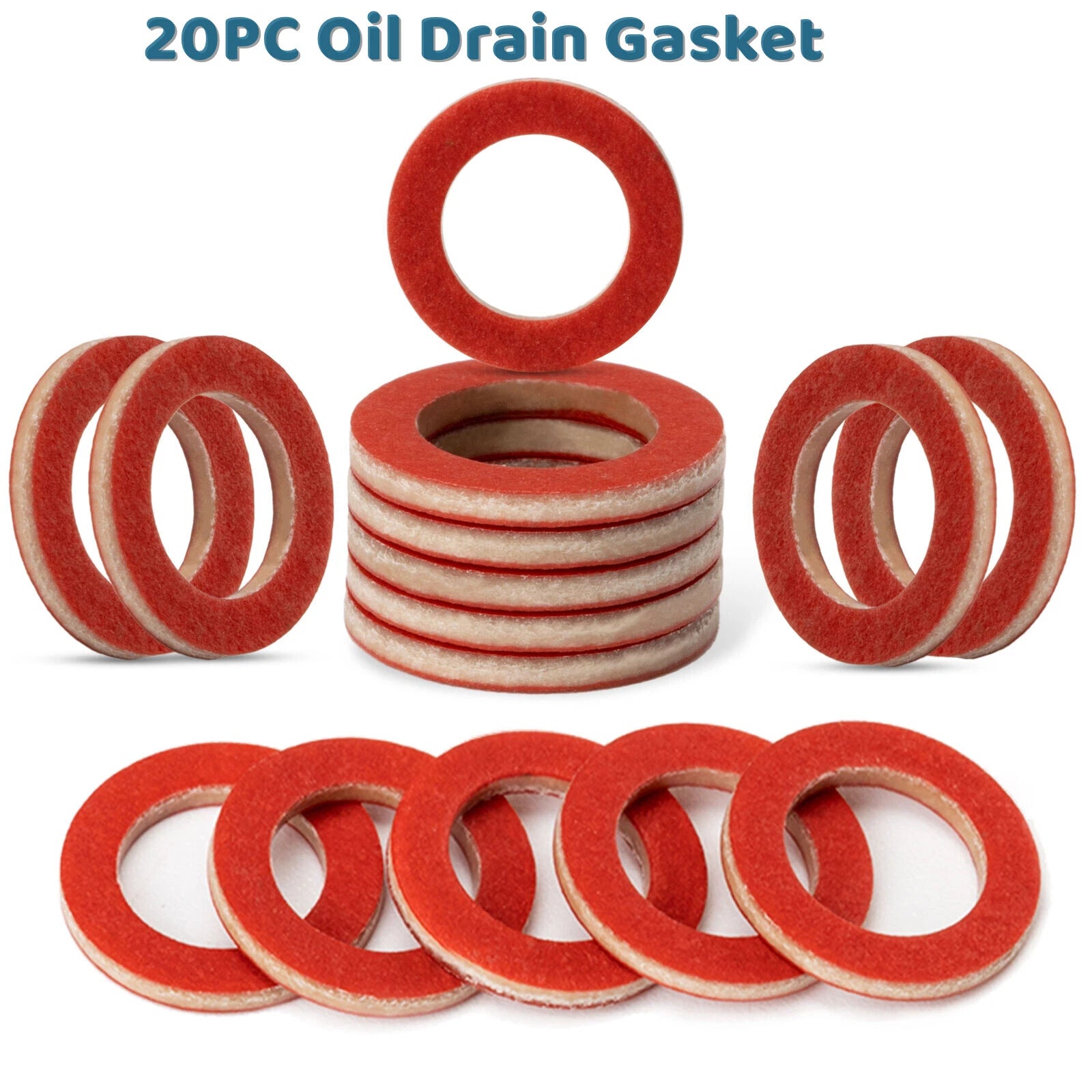 EM Drain Plug Gasket Kit Replace Yamaha Outboards 90430-08020-00