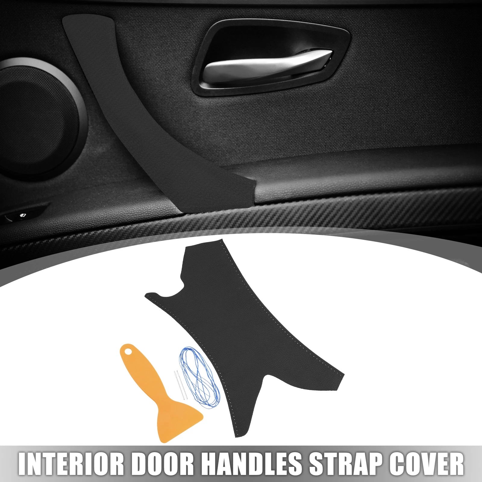 Right Side Interior Door Handle Cover Replacement for BMW 3 Series E90 (2005–2013)