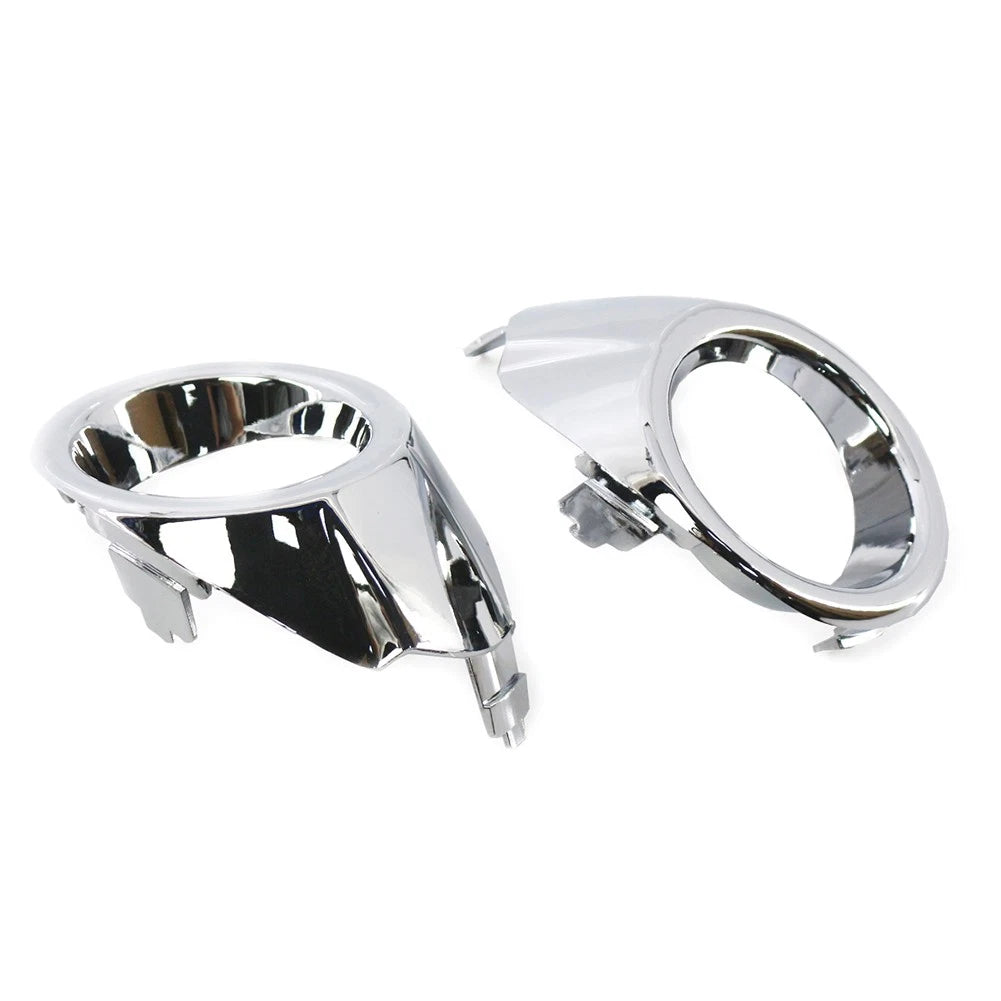 Chrome Fog Light Lamp Frame Surround Cover Trim for Ford Fiesta (2008–2012)