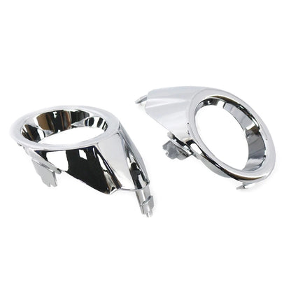 Chrome Fog Light Lamp Frame Surround Cover Trim for Ford Fiesta (2008–2012)