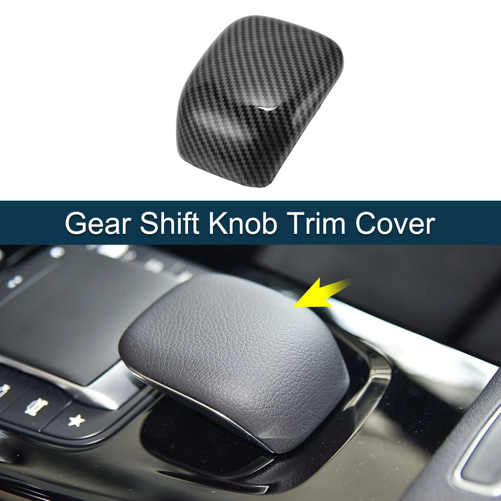 Gear Shift Knob Cover Sticker Replacement for Mercedes-Benz A CLA Class (2019–2024)