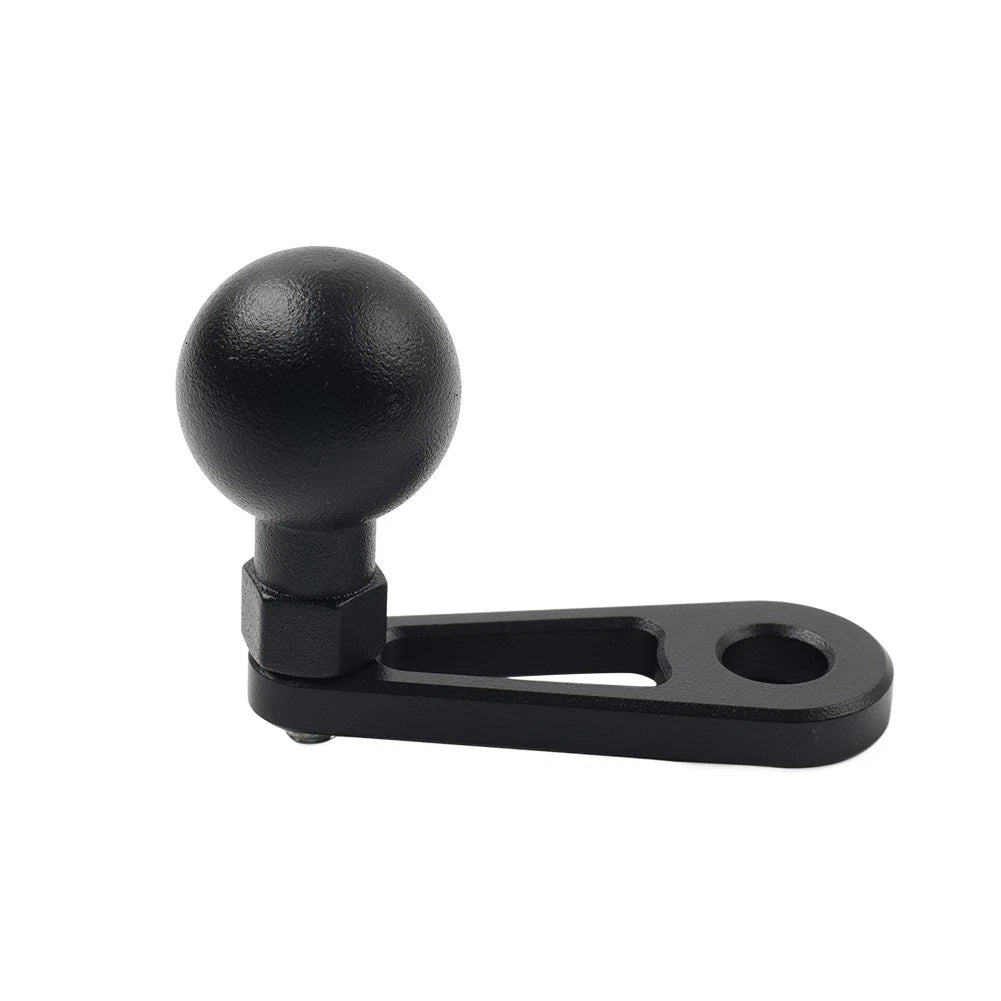 Universal Motorcycle Ball Head Base GPS Phone Holder Bracket Clamp Stand