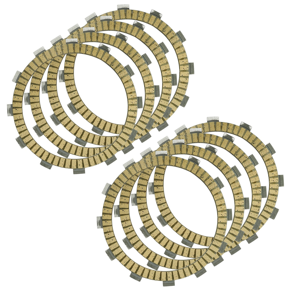 Clutch Friction Plates Replacement for Suzuki RM250 RM250Z (2003–2005)