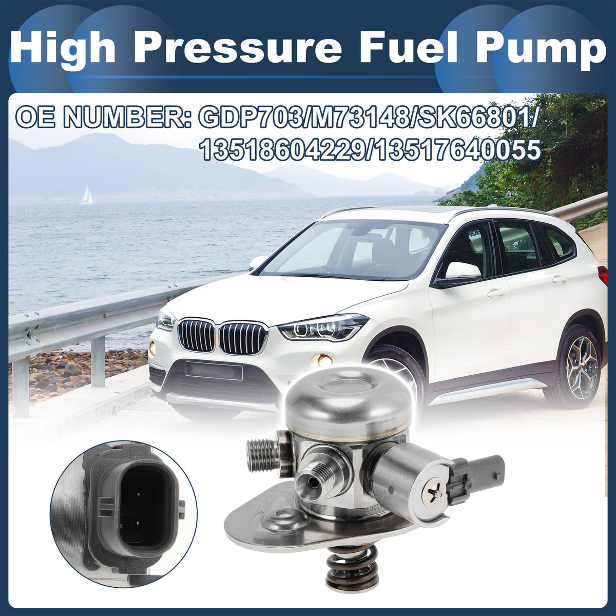 High Pressure Fuel Pump Replacement for BMW X1 X3 X4 Z4 (2009–2019)