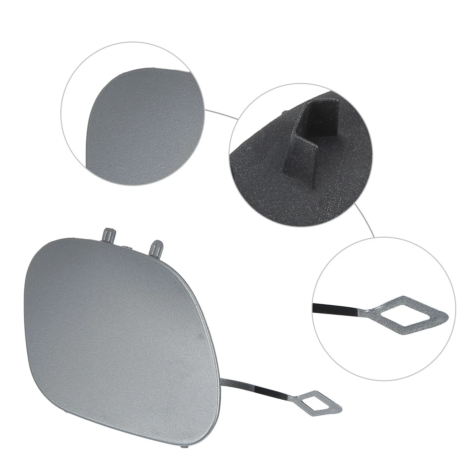 Front Tow Hook Cover Replacement for Mercedes-Benz C-Class W205 (2015–2021)