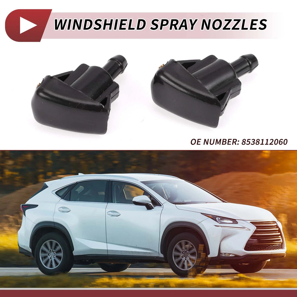 Windshield Washer Nozzle Replacement for Toyota T100 and Lexus LX470 (1998–2007)