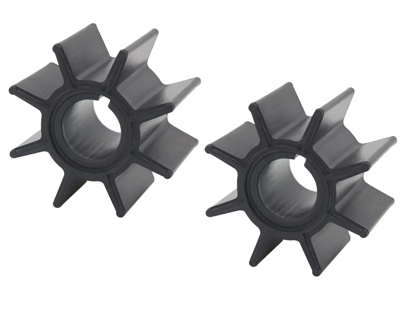 2X Water Pump Impeller 334-65021-0 for Tohatsu Nissan Outboard (9.9HP-20HP)