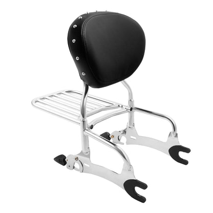 12" Backrest Sissy Bar Pad for Indian Chief Dark Horse (2016–2018)