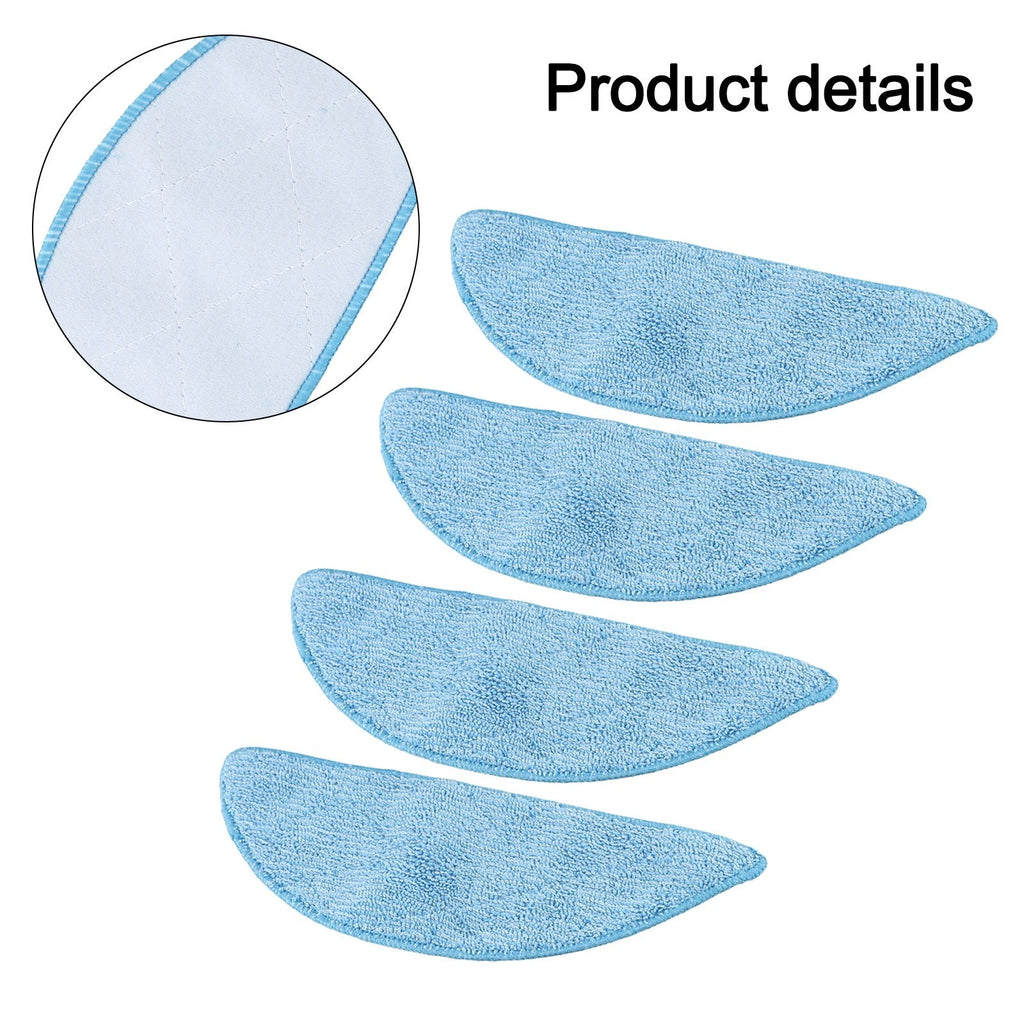 4PCS Mop Cloth Set for BPMIO B12 Vacuum Cleaner (Efficient Cleaning)