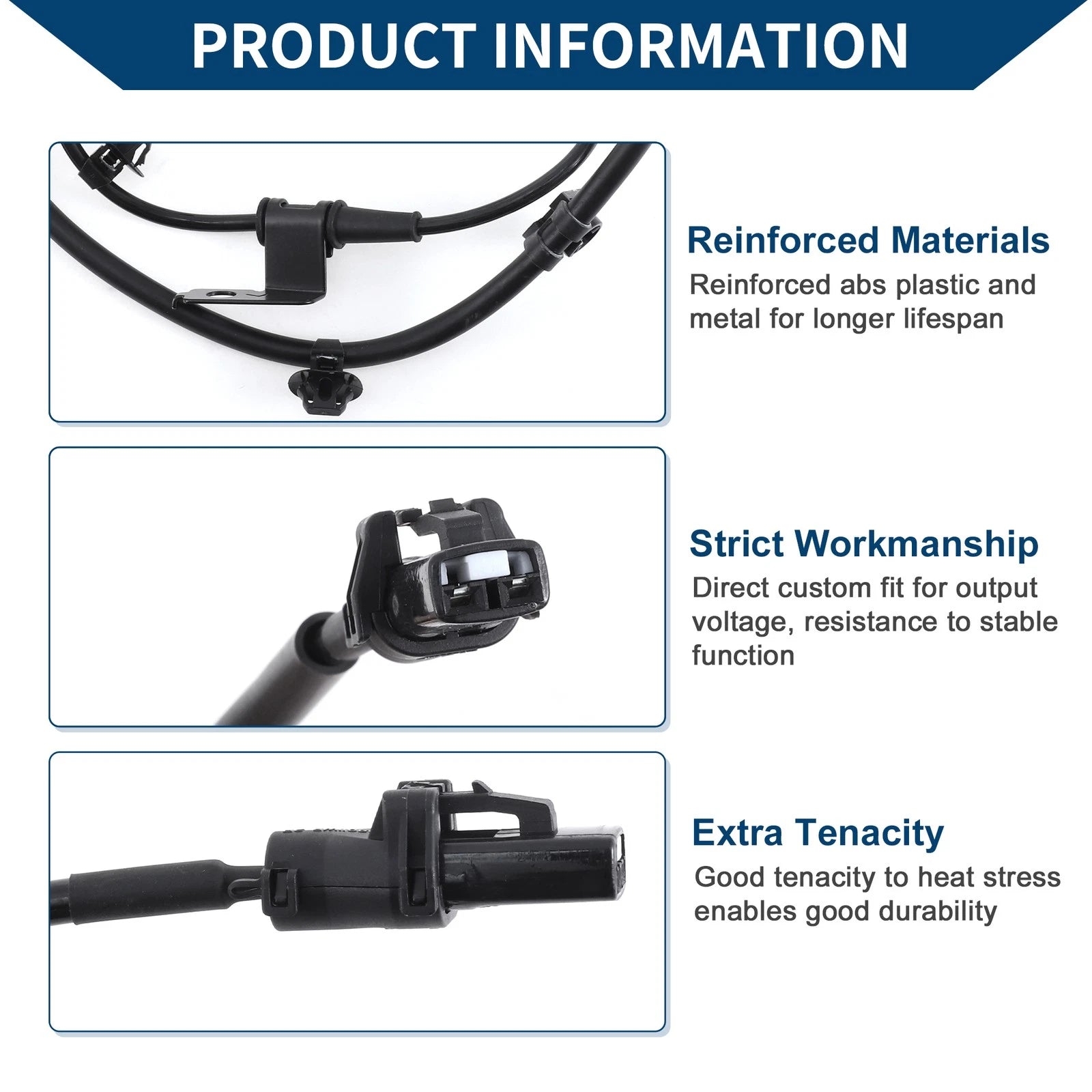 ABS Wheel Speed Sensor Replacement for Hyundai Sonata 2.0L 2.4L (2015–2017)
