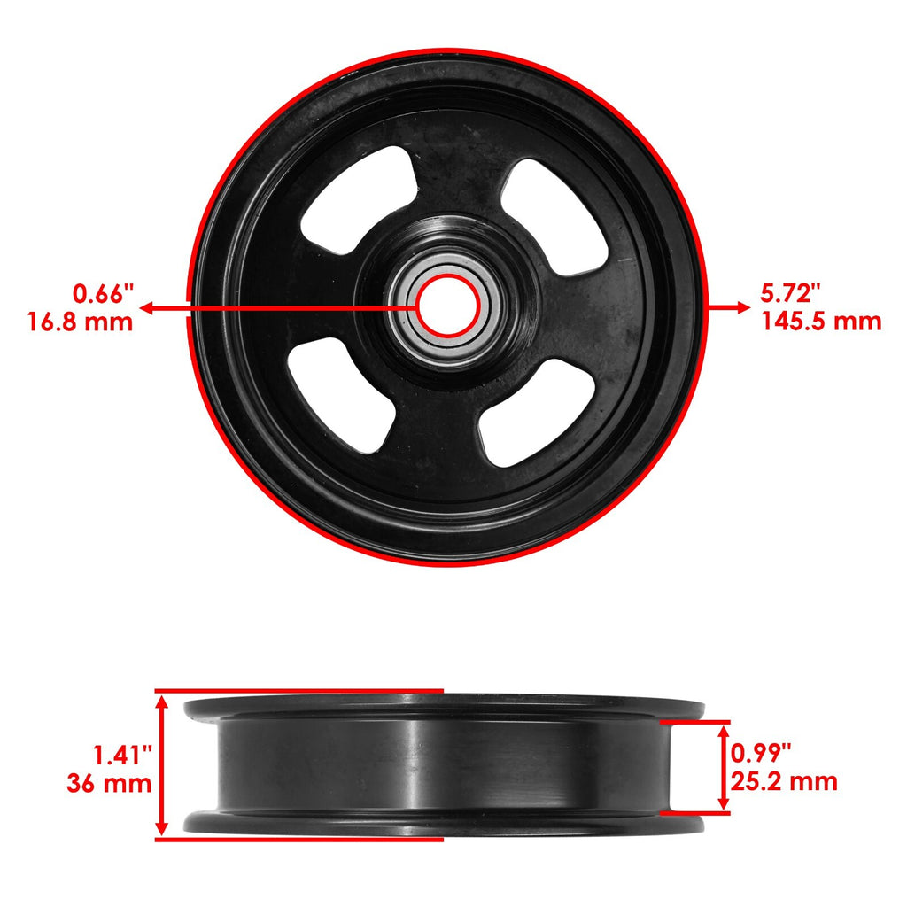 Deck Pulley Replacement for Exmark LZE651 LZEF651 VTS691 48 Inch (2019–2019)