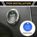 Engine Start Stop Button Control Switch Knob Cover for Ford F-150 (2016–2021)