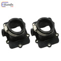 2PC Carburetor Intake Manifold Boot for Ski-Doo 600 (420867882, 420867880)