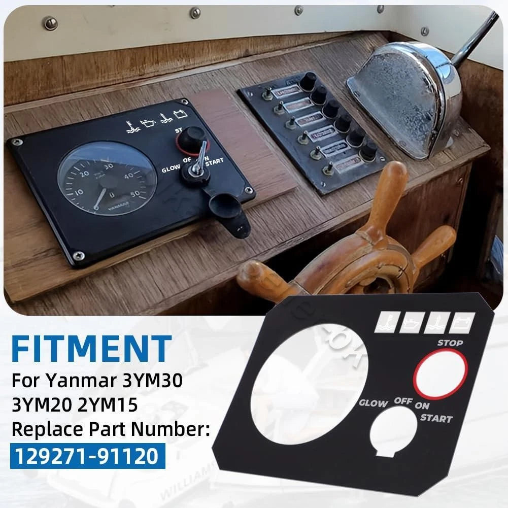 Faceplate Cover for Yanmar 3YM30, 3YM20, 2YM15 (Type B)