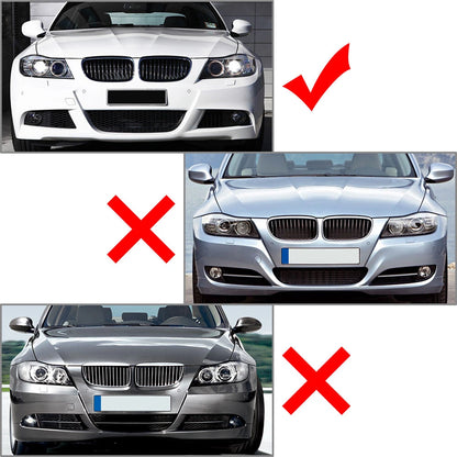 Front Bumper Side Splitter Spoiler for BMW 3 Series E90 E91 (2005–2008)