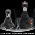 6 Speed Manual Gear Shift Knob Replacement with Dust Cover for Audi A6 (2004–2008)