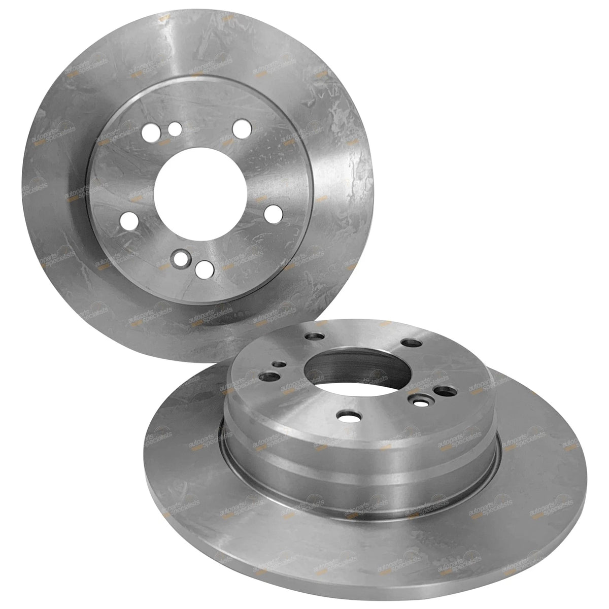 2X Rear Disc Brake Rotors for Mercedes CLK200 (2007–2009) M271