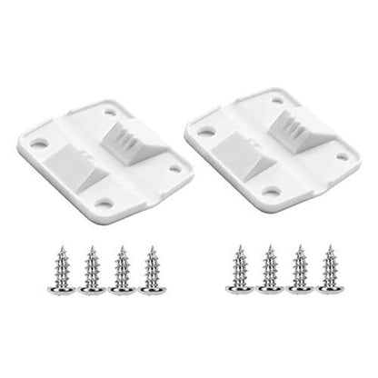 2X Cooler Plastic Hinges with 8 Screws for Reliable Repair Solution
