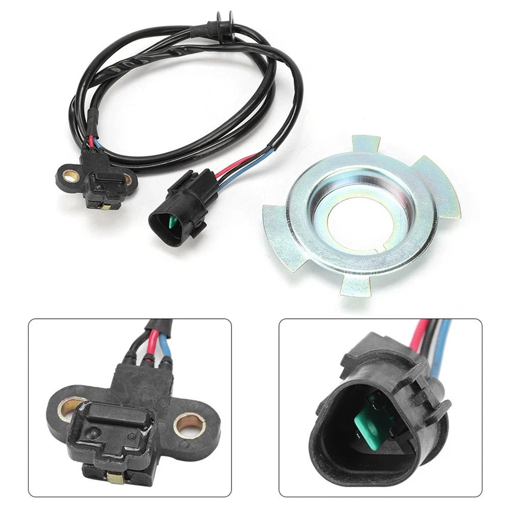 Crankshaft Position Sensor + Blade For Mitsubishi L200 Pajero Montero MD342826